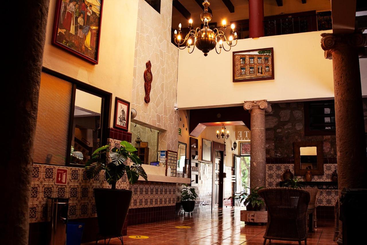 Hotel El Carmen, Morelia Dış mekan fotoğraf