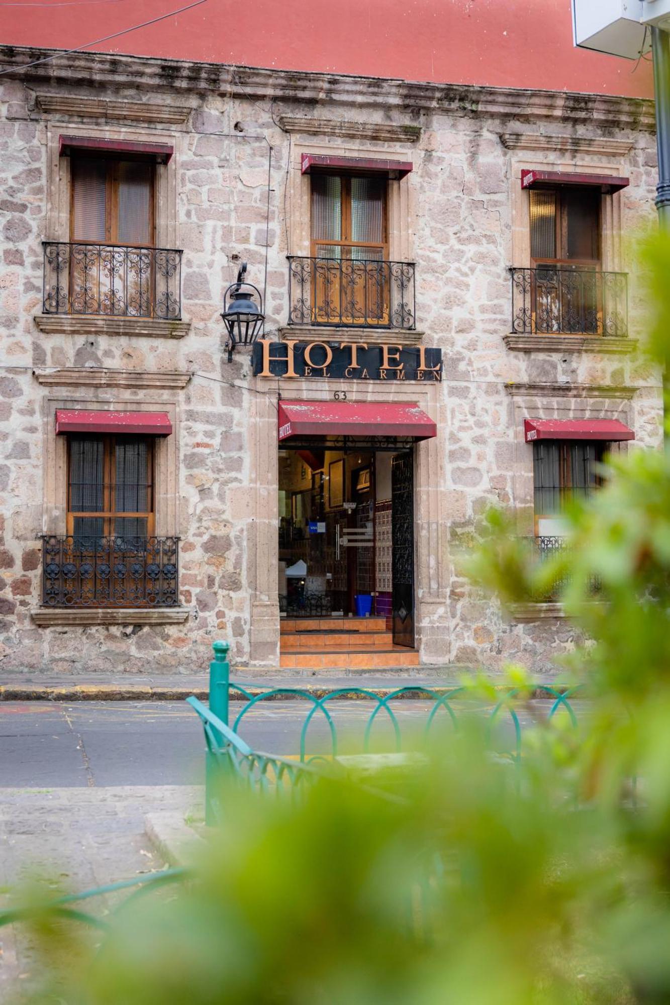 Hotel El Carmen, Morelia Dış mekan fotoğraf